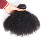 100% brasilianisches menschliches Jungfrau-Haar für schwarze Frauen/Afro-verworrene gelockte Bündel